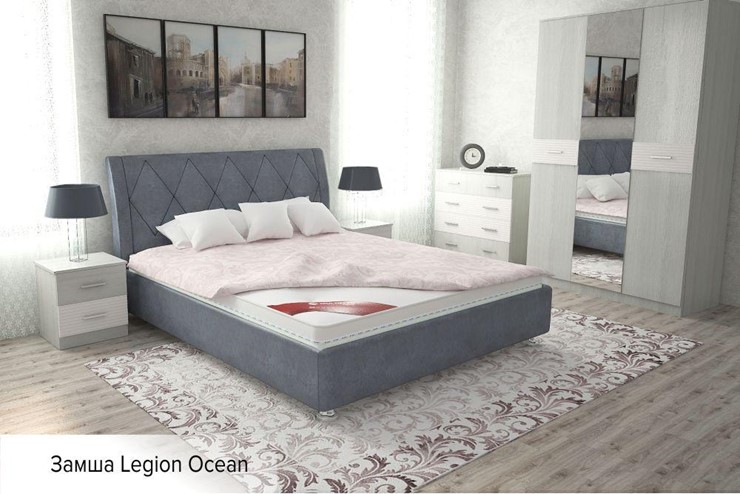 Полутороспальная кровать Верона 120х200 (с основанием) в Миассе - изображение 5
