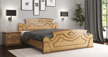 Двуспальная кровать СВ-Стиль Грация 160*195 с основанием в Миассе