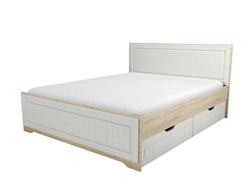 Кровать спальная с ящиками НМ 040.34 Оливия Дуб Сонома в Миассе