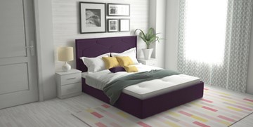 Кровать с механизмом 2-спальная Сарма Палермо 160х200 (с коробом) в Копейске