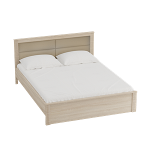 Кровать с основанием Элана 1800, Дуб сонома в Миассе