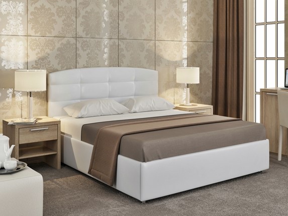 Кровать полутороспальная Mishel размер 140*200 с основанием в Челябинске - изображение