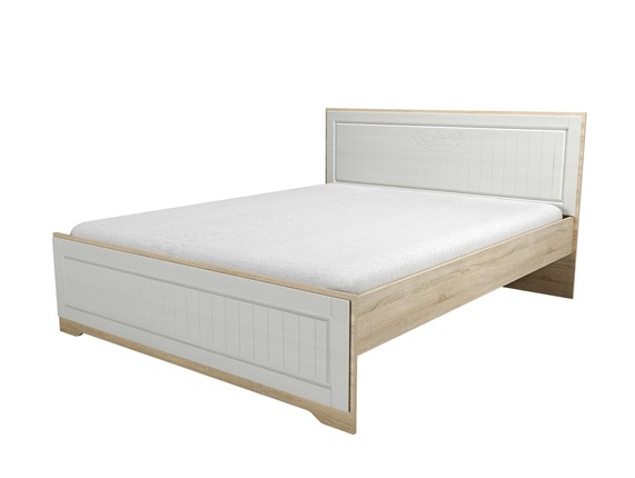 Кровать 2-спальная НМ 040.34 Оливия Дуб Сонома в Миассе - изображение