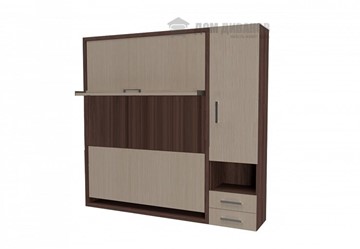 Кровать подъемная Smart (К 1400+ШП), шкаф правый в Копейске