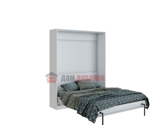 Кровать-шкаф Велена 3, 1600х2000, цвет белый в Копейске - изображение