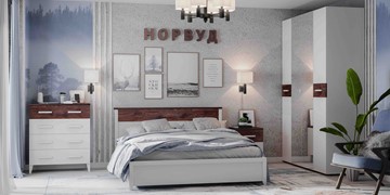Модульная спальня Норвуд №1 в Челябинске - предосмотр
