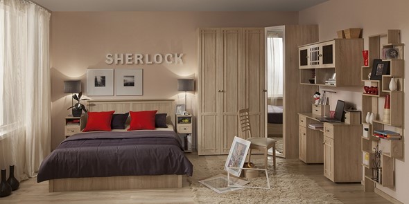 Гарнитур спальный Sherlock №3 в Миассе - изображение