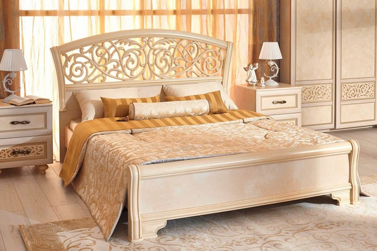 Спальня Александрия, кровать, 2 тумбочки, Ленто в Копейске - изображение 5