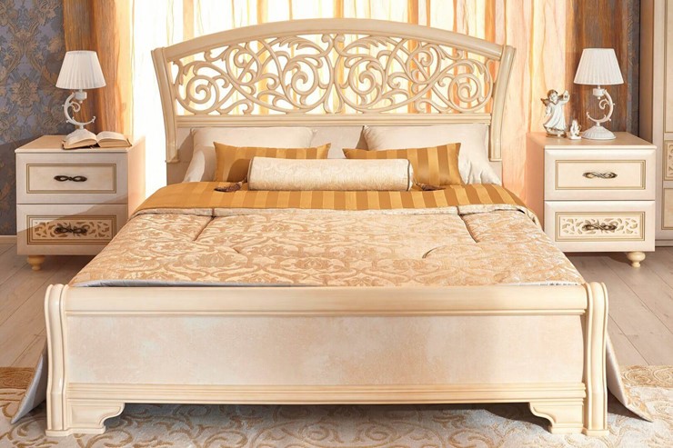 Спальня Александрия, кровать, 2 тумбочки, Ленто в Копейске - изображение 6