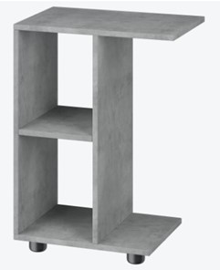 Столик для кровати Ник цвет бетон в Копейске