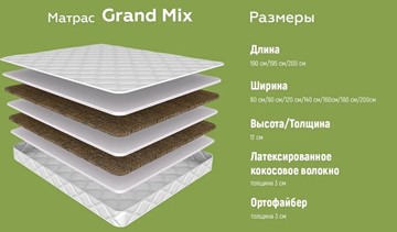 Матрас Grand, Mix в Челябинске - предосмотр 5