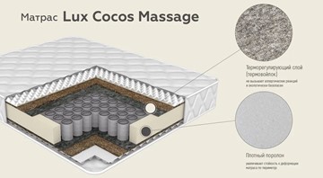 Матрас Lux Cocos Massage 24 в Челябинске - предосмотр 1