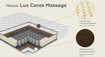 Матрас Lux Cocos Massage 24 в Челябинске - предосмотр 2
