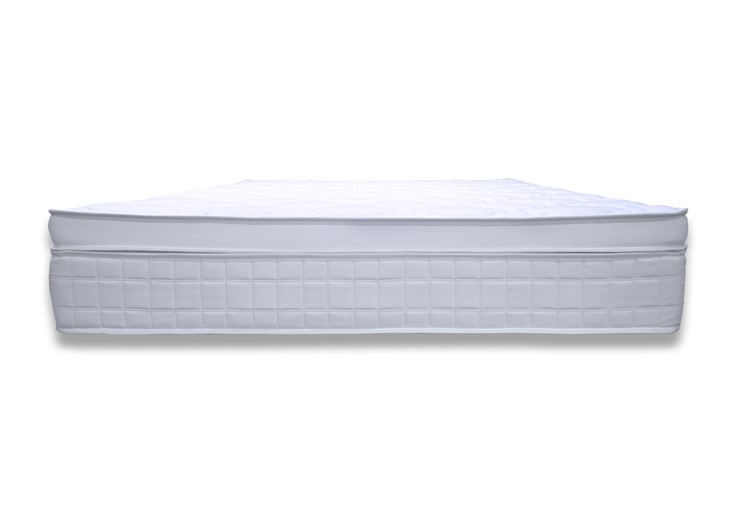 Матрас анатомический Angelo Pillowtop 4 см (Белый) в Копейске - изображение 1