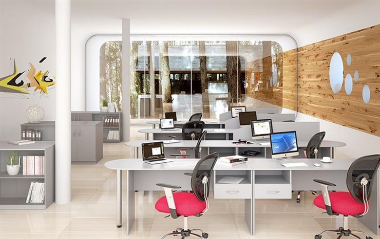 Комплект офисной мебели SIMPLE в Миассе - изображение