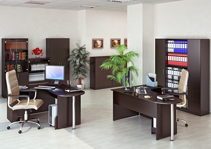 Комплект офисной мебели Nova S, Венге Цаво в Миассе - изображение