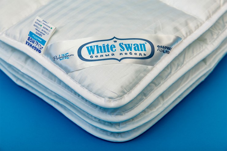 Одеяло всесезонное двуспальное Белый лебедь в Златоусте - изображение 1