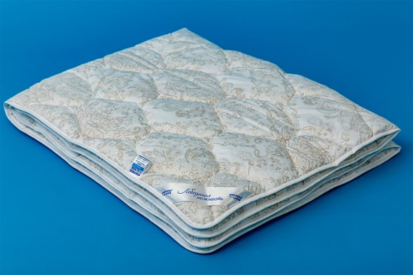 Одеяло всесезонное полутороспальное Лебединая нежность в Миассе - изображение
