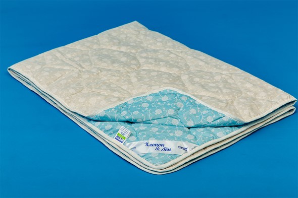 Одеяло легкое двуспальное Хлопок &  Лен в Магнитогорске - изображение