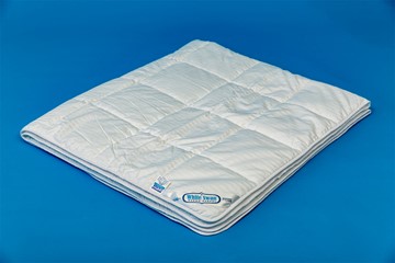 Одеяло лёгкое двуспальное Белый лебедь в Миассе