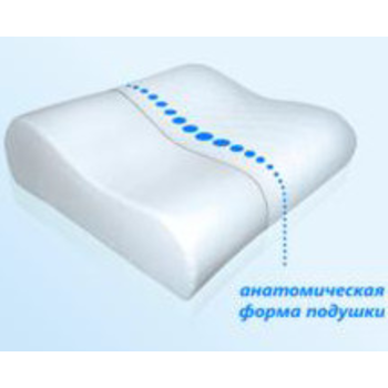 Подушка ортопедическая L Память 50х42 в Магнитогорске - изображение