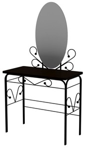 Дамский столик черный, венге в Миассе