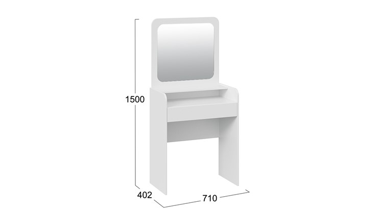 Туалетный столик Эмма (Белый Ясень) в Миассе - изображение 5