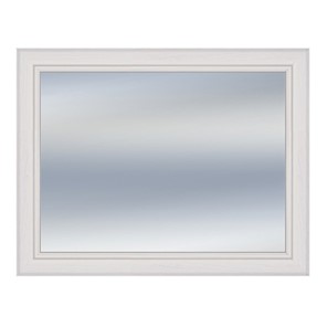 Настенное зеркало Неаполь,  ясень анкор светлый / патина серебро в Миассе