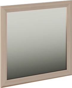 Зеркало настенное Глэдис М29 (Шимо светлый) в Копейске - предосмотр