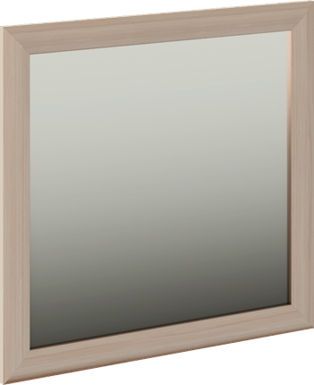 Зеркало настенное Глэдис М29 (Шимо светлый) в Копейске - изображение