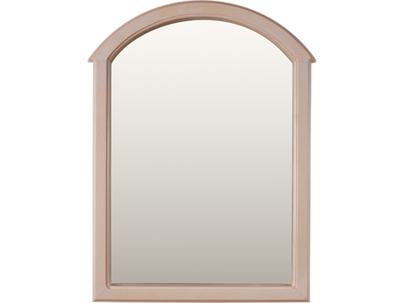 Зеркало 730х550 мм. Беленый дуб в Магнитогорске - изображение
