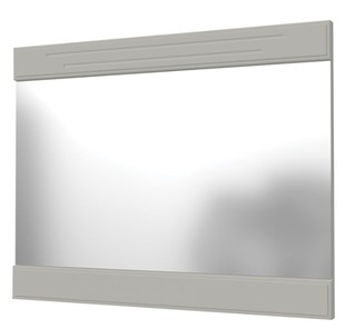 Зеркало настенное Олимп с декоративными планками (фисташковый) в Миассе