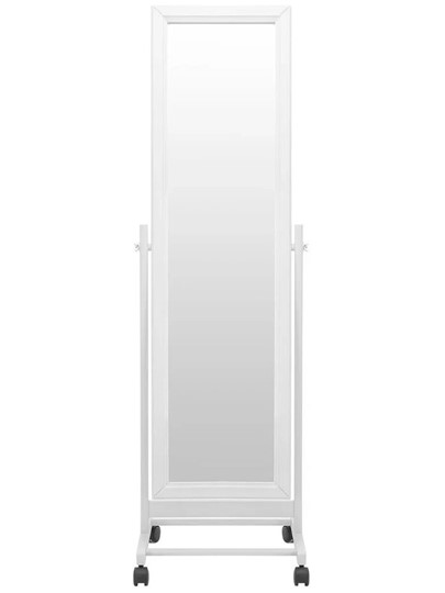 Напольное зеркало в спальню BeautyStyle 27 (135х42,5см) Белое в Магнитогорске - изображение 1