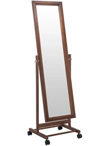 Зеркало напольное BeautyStyle 27 (135х42,5см) Средне-коричневый в Челябинске - предосмотр