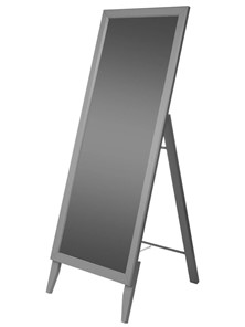 Зеркало напольное BeautyStyle 29 (131х47,1х41,5см) Серый в Златоусте