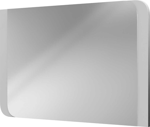 Зеркало настенное Вива Белый глянец / Платина в Челябинске - изображение