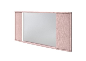 Зеркало прямоугольное Vittoria с подсветкой, Велюр (Ultra Розовый мусс) в Миассе