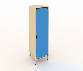 Шкаф для детской одежды ШГС2М (Синий) в Миассе