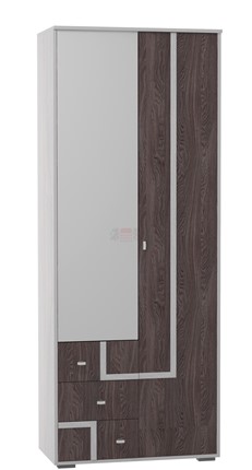 Распашной шкаф Омега - 16, для одежды и белья в Копейске - изображение