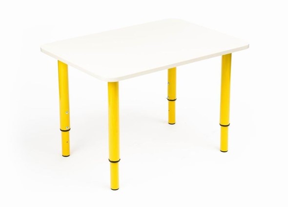 Растущий стол Кузя (Ваниль, Желтый) в Копейске - изображение