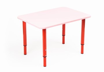 Растущий стол Кузя (Розовый,Красный) в Миассе