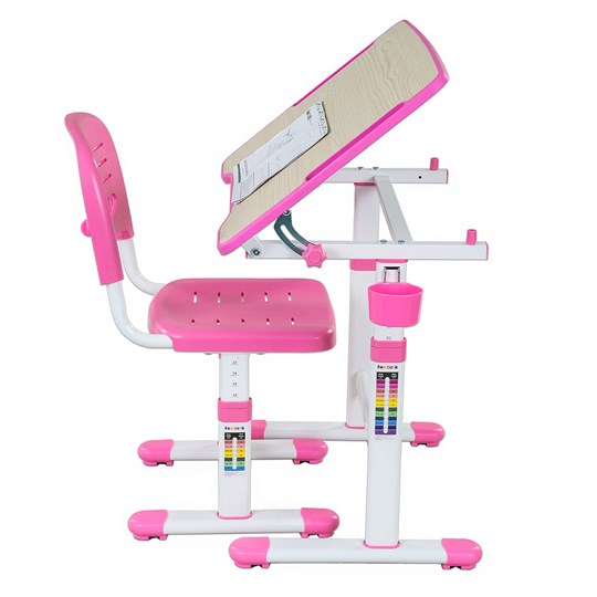 Растущая парта и стул Piccolino II Pink в Миассе - изображение 5