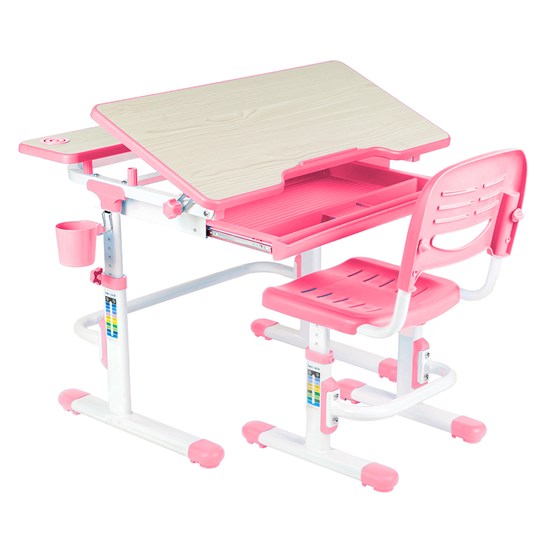 Растущий стол и стул Lavoro Pink в Миассе - изображение 1