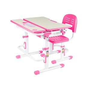 Растущий стол и стул Lavoro Pink в Златоусте - предосмотр 7