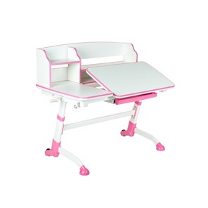 Детский стол-трансформер Amare II Pink с надстройкой в Златоусте - предосмотр 2