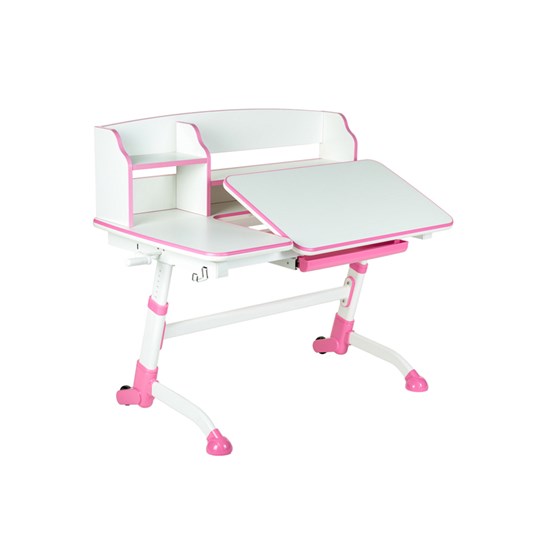 Детский стол-трансформер Amare II Pink с надстройкой в Магнитогорске - изображение 2