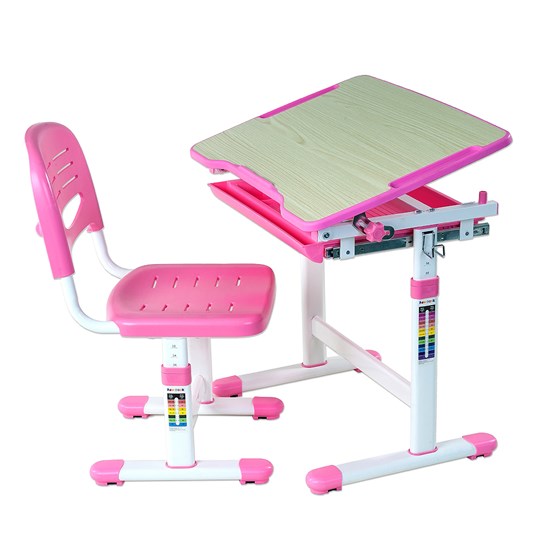 Растущая парта + стул Piccolino Pink в Магнитогорске - изображение 4