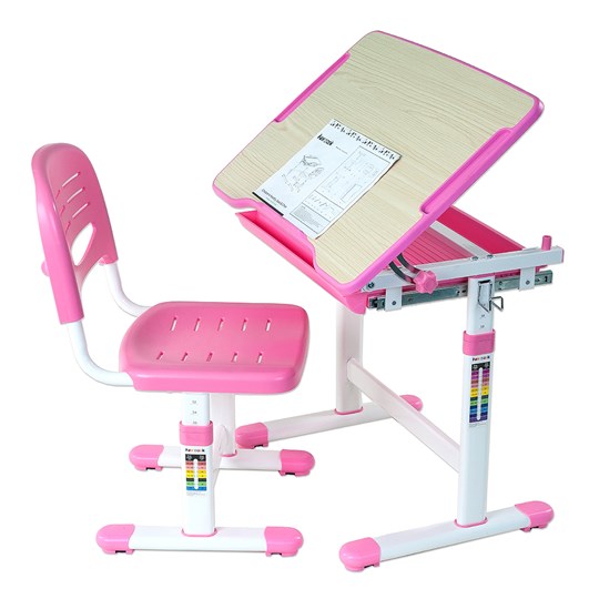 Растущая парта + стул Piccolino Pink в Копейске - изображение 3