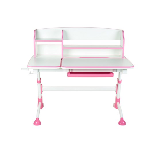 Детский стол-трансформер Amare II Pink с надстройкой в Миассе - изображение 1