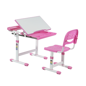 Растущий стол и стул Cantare Pink в Копейске